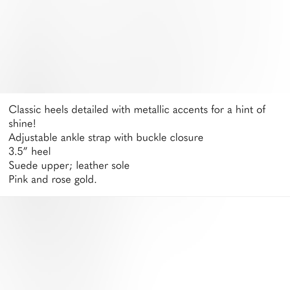 Rachel Simpson BHLDN Aurelia Powder Pink Caramia Heels NEW! 🩷 - Picture 9 of 9